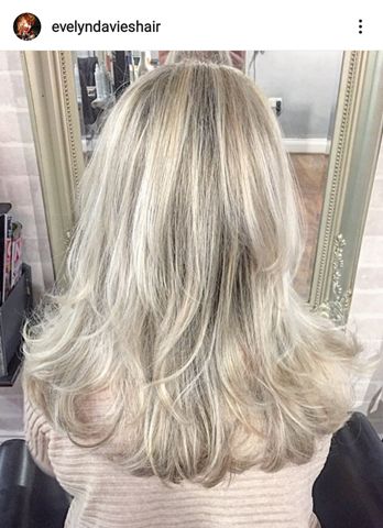 How to Color Gray Hair with Highlights | Softer Hair