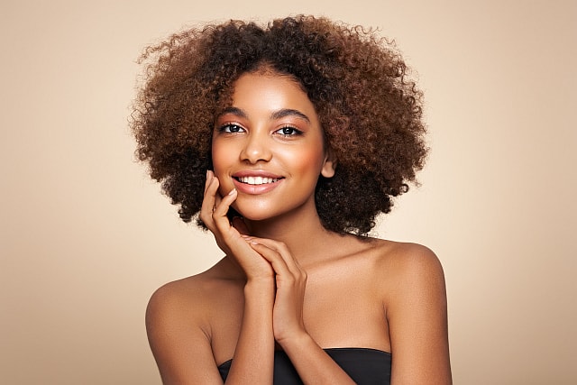 charming African girl with low-porosity hair